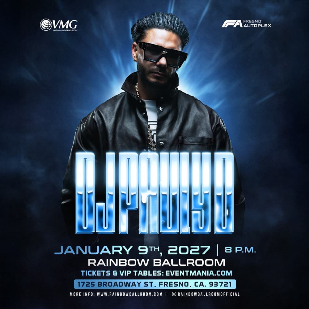 DJ PAULY D LIVE IN FRESNO, CA