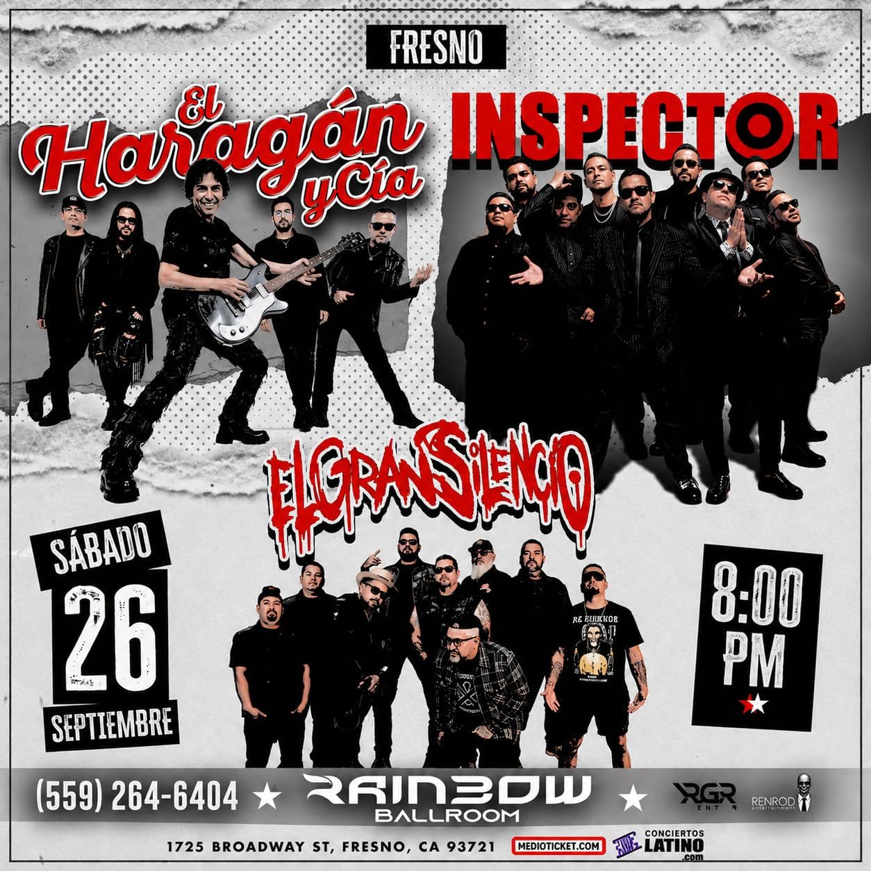 HARAGAN, INSPECTOR Y EL GRAN EN FRESNO